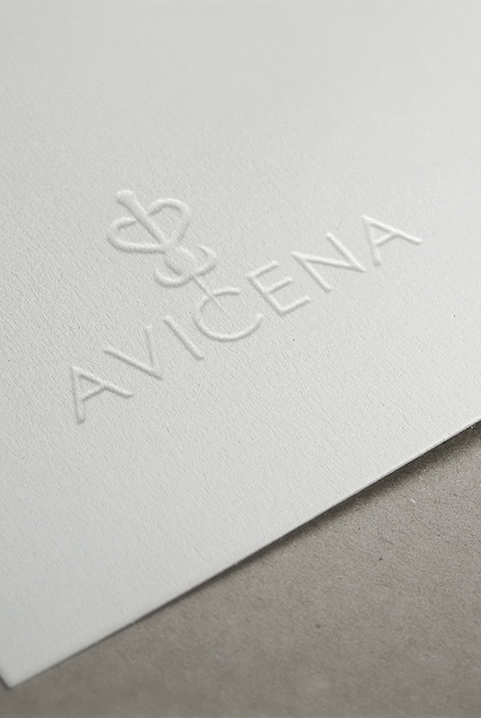Soukromé centrum AVICENA - návrh loga, webových stránek a firemních tiskovin